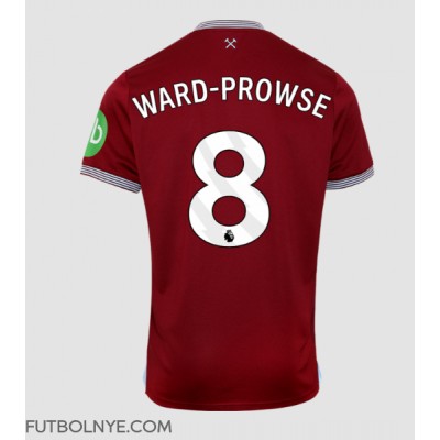 Camiseta West Ham United James Ward-Prowse #8 Primera Equipación 2025-26 manga corta Camiseta West Ham United James Ward-Prowse #8 Primera Equipación 2025-26 manga corta